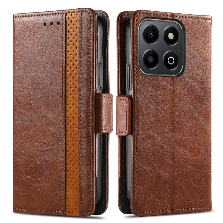 For Honor 200 Smart CaseNeo Splicing Dual Magnetic Buckle Leather Phone Case