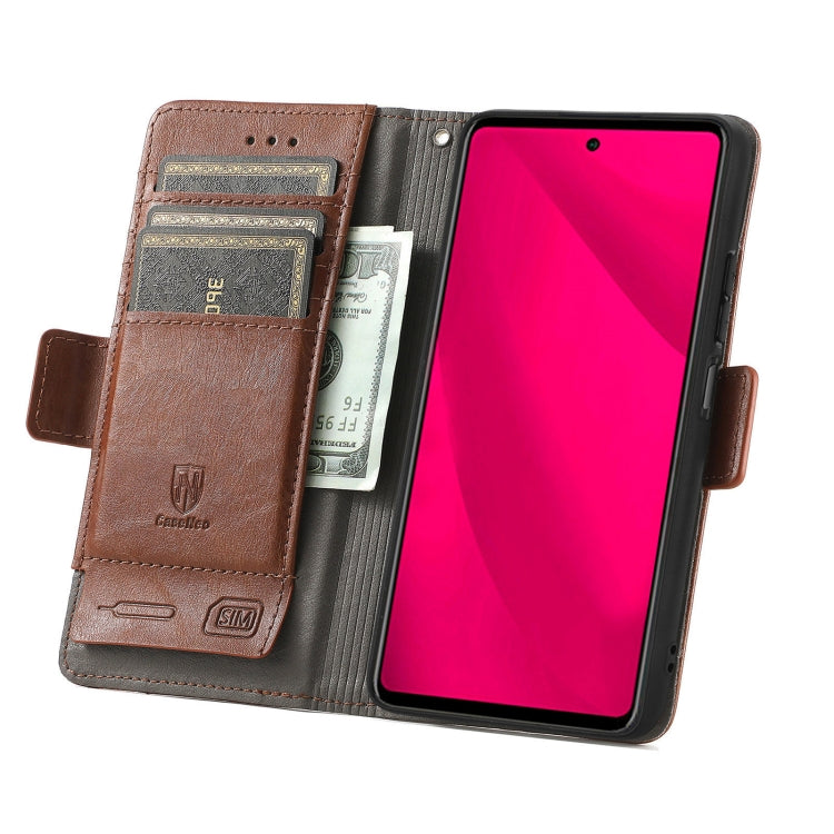 For Honor 200 Smart CaseNeo Splicing Dual Magnetic Buckle Leather Phone Case