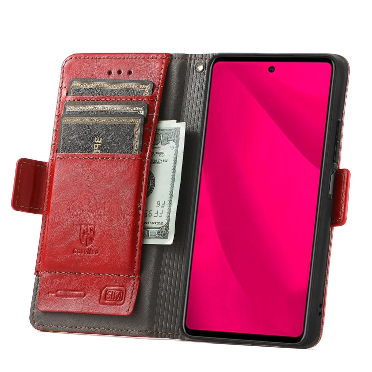For Honor 200 Smart CaseNeo Splicing Dual Magnetic Buckle Leather Phone Case