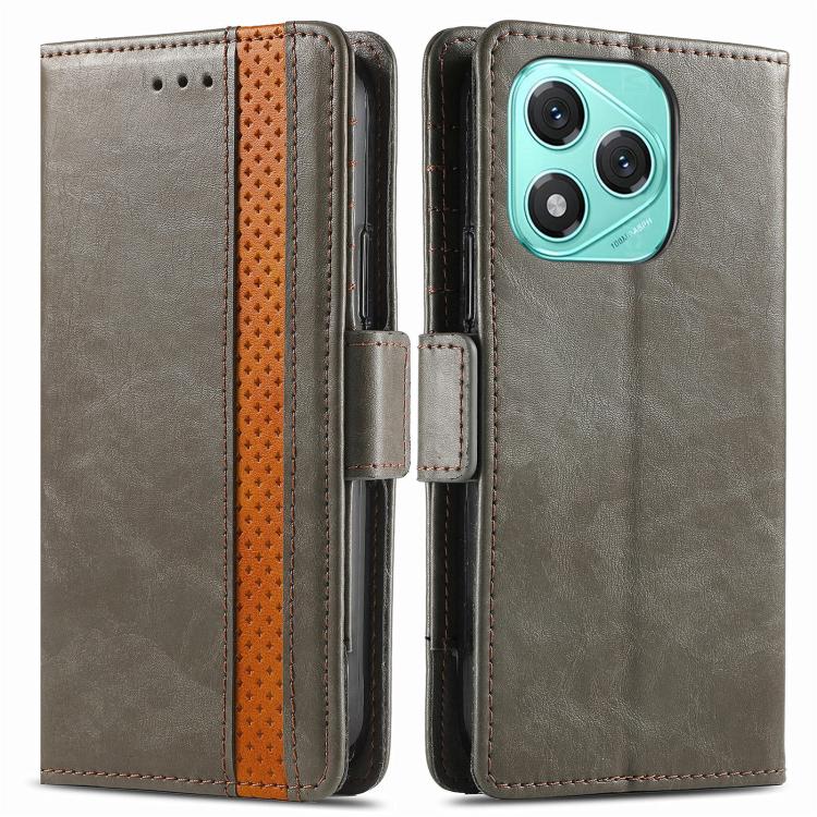 For Honor 400 Lite Global CaseNeo Splicing Dual Magnetic Buckle Leather Phone Case