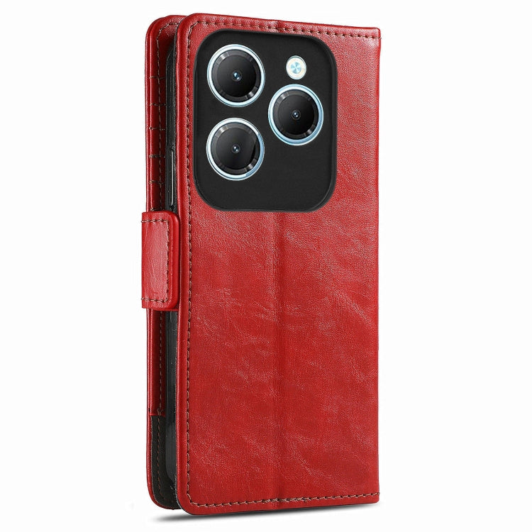 For Infinix Hot 40 CaseNeo Splicing Dual Magnetic Buckle Leather Phone Case