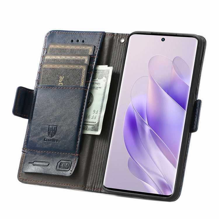 For Infinix Zero 30 4G CaseNeo Splicing Dual Magnetic Buckle Leather Phone Case
