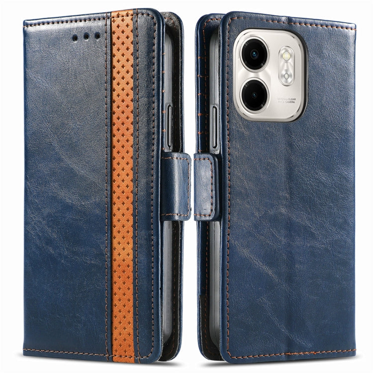 For Infinix Smart 9 CaseNeo Splicing Dual Magnetic Buckle Leather Phone Case