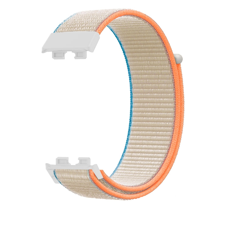 For Huawei Watch Band 9 / 9 NFC Nylon Loop Hook and Loop Fastener Watch Band