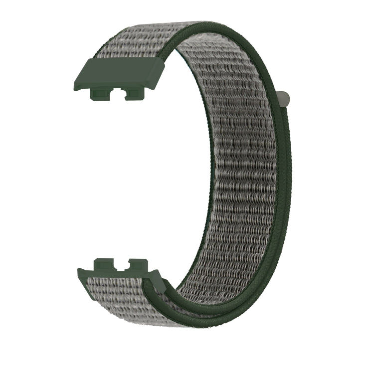 For Huawei Watch Band 9 / 9 NFC Nylon Loop Hook and Loop Fastener Watch Band
