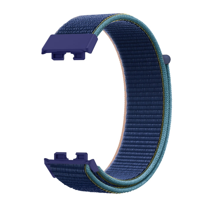 For Huawei Watch Band 9 / 9 NFC Nylon Loop Hook and Loop Fastener Watch Band