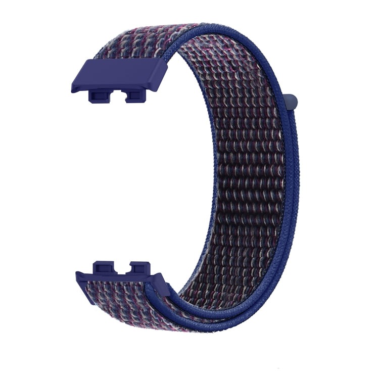 For Huawei Watch Band 9 / 9 NFC Nylon Loop Hook and Loop Fastener Watch Band