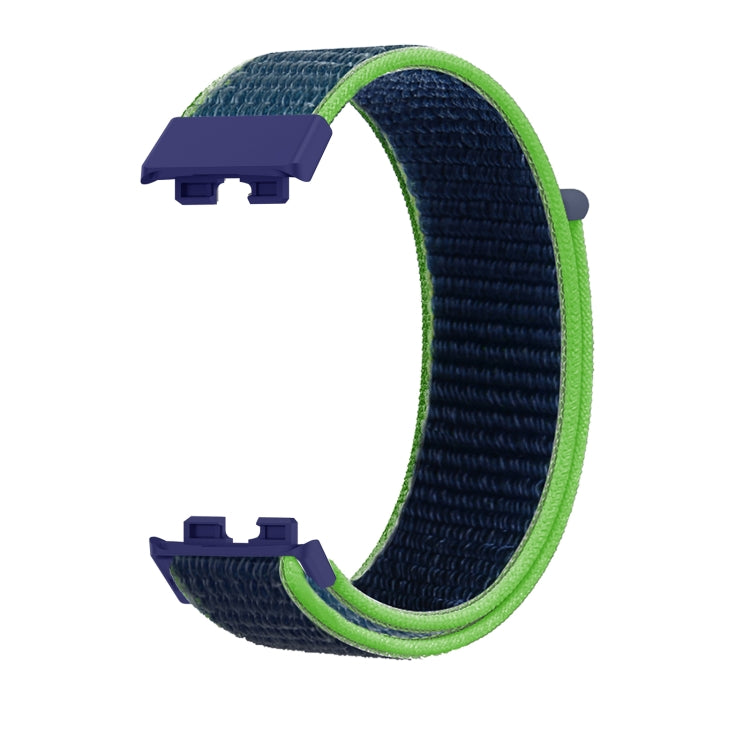 For Huawei Watch Band 9 / 9 NFC Nylon Loop Hook and Loop Fastener Watch Band