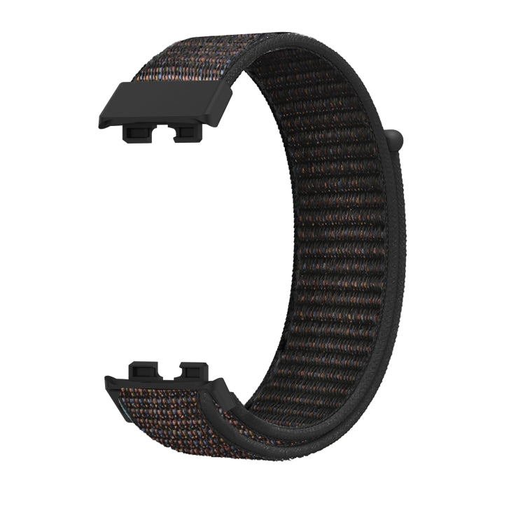 For Huawei Watch Band 9 / 9 NFC Nylon Loop Hook and Loop Fastener Watch Band
