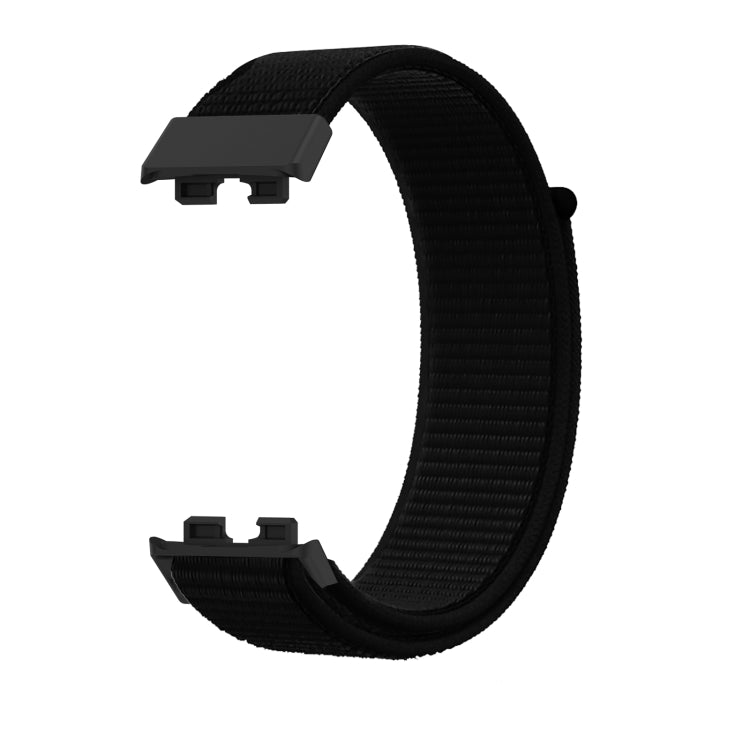For Huawei Watch Band 9 / 9 NFC Nylon Loop Hook and Loop Fastener Watch Band