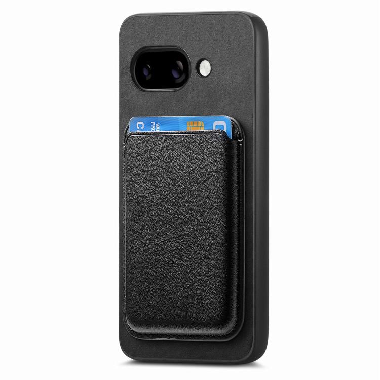 For Google Pixel 9a Retro Magsafe Card Bag PU Back Cover Phone Case