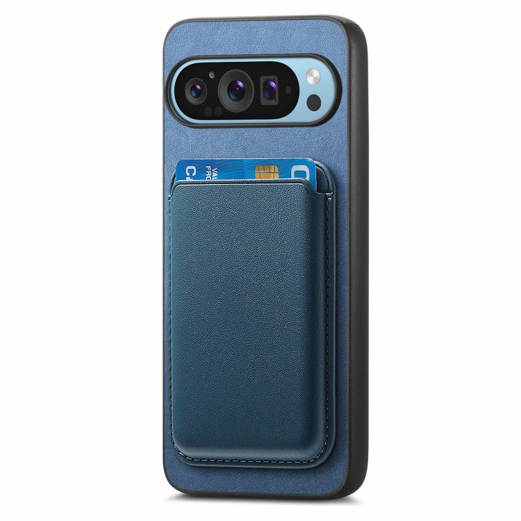 For Google Pixel 10 / 10 Pro Retro Magsafe Card Bag PU Back Cover Phone Case