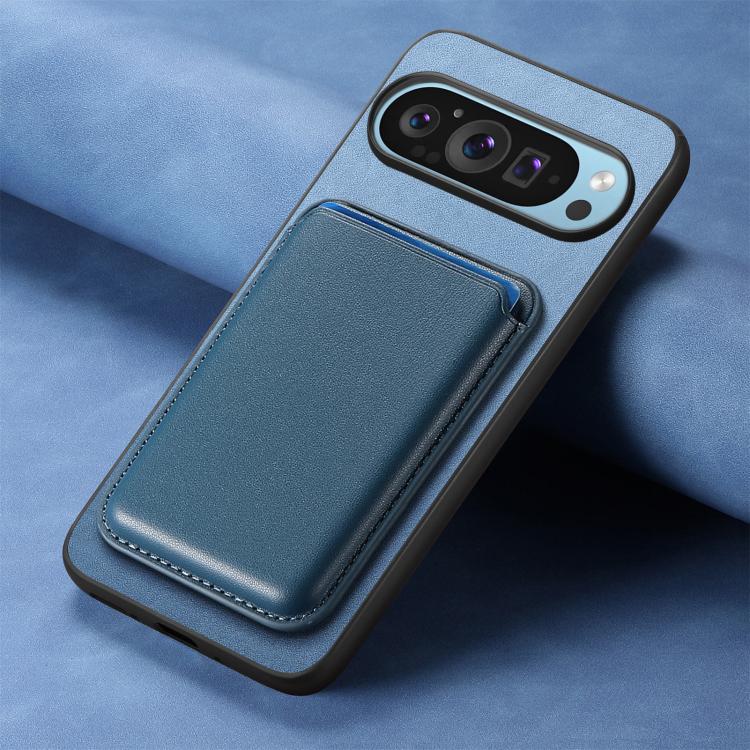 For Google Pixel 10 / 10 Pro Retro Magsafe Card Bag PU Back Cover Phone Case