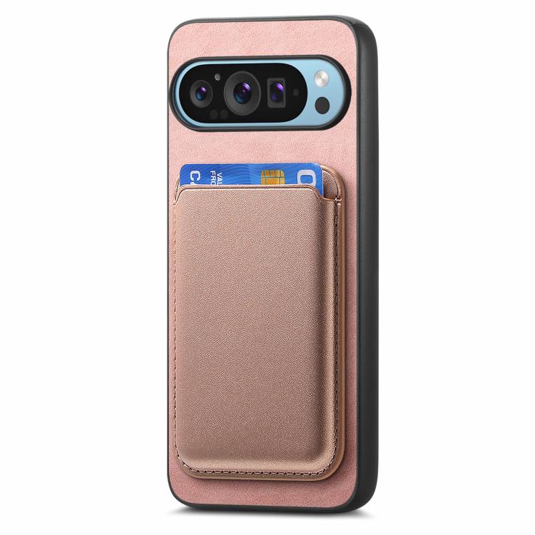 For Google Pixel 10 / 10 Pro Retro Magsafe Card Bag PU Back Cover Phone Case