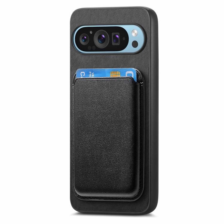 For Google Pixel 10 / 10 Pro Retro Magsafe Card Bag PU Back Cover Phone Case