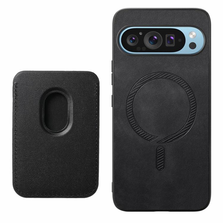 For Google Pixel 10 / 10 Pro Retro Magsafe Card Bag PU Back Cover Phone Case
