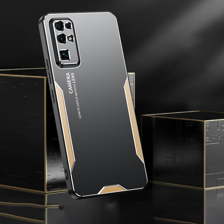 For Honor 30 Blade Series TPU Hybrid Metal Phone Case