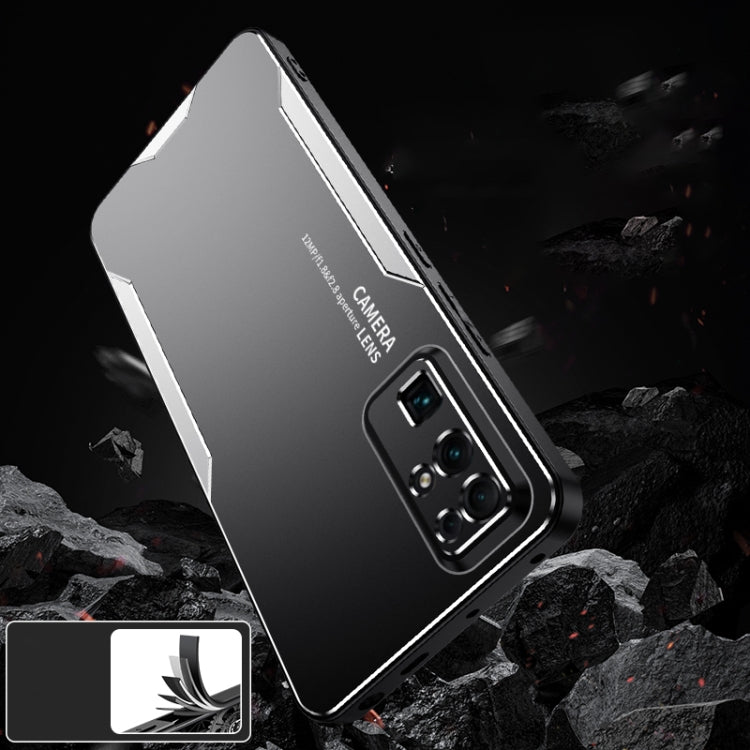 For Honor 30 Blade Series TPU Hybrid Metal Phone Case