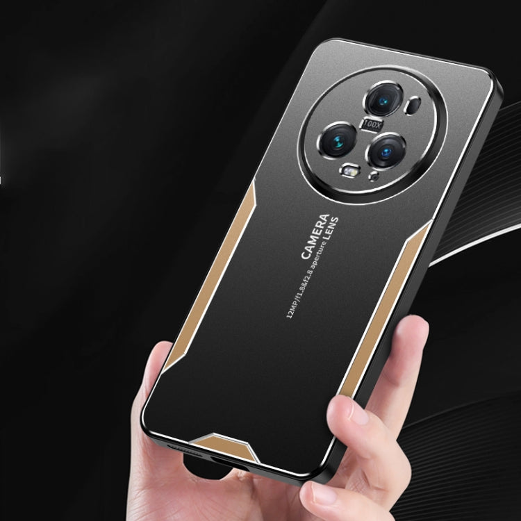 For Honor Magic5 Pro Blade Series TPU Hybrid Metal Phone Case