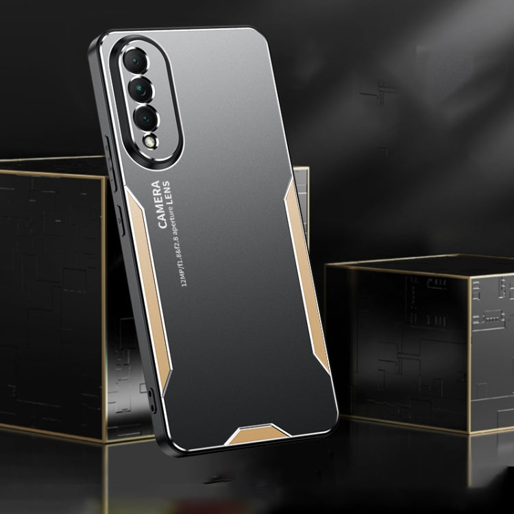 For Honor X20 SE Blade Series TPU Hybrid Metal Phone Case