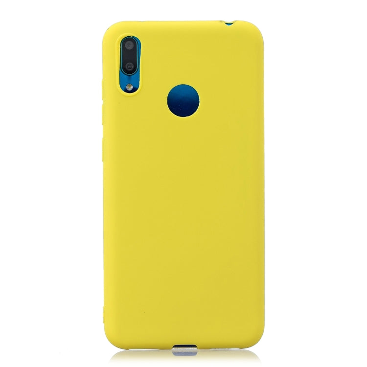 Frosted Solid Color TPU Protective Case for Huawei Y7 2019/Enjoy 9