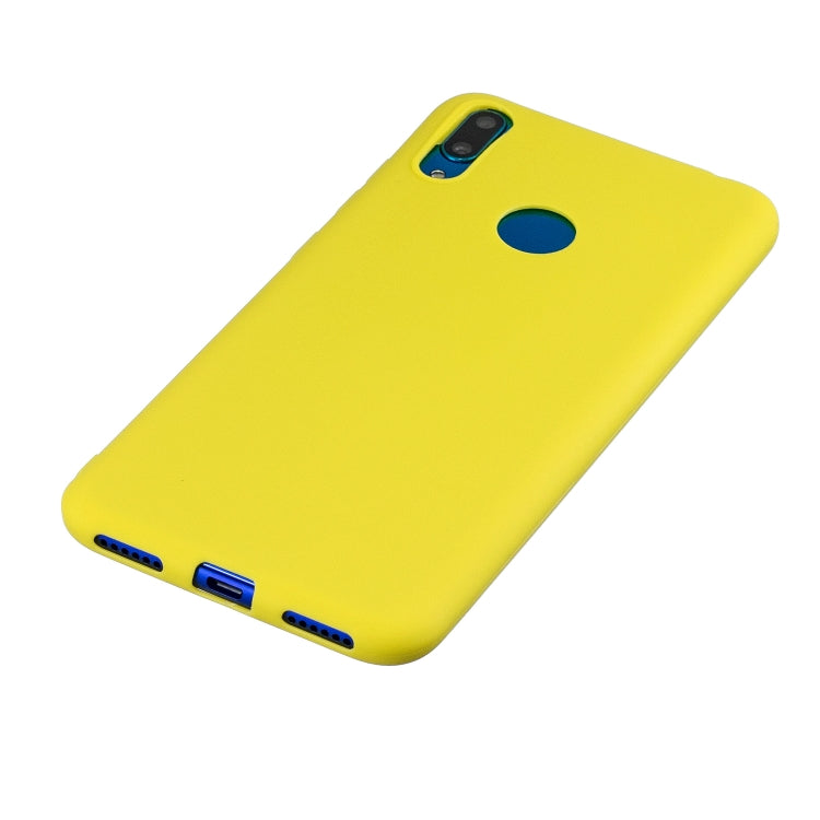 Frosted Solid Color TPU Protective Case for Huawei Y7 2019/Enjoy 9