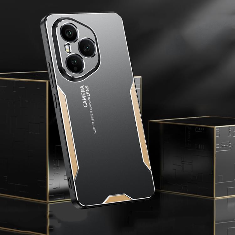 For Honor 400 Pro Global Blade Series TPU Hybrid Metal Phone Case