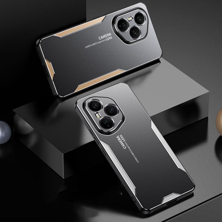 For Honor 400 Pro Global Blade Series TPU Hybrid Metal Phone Case