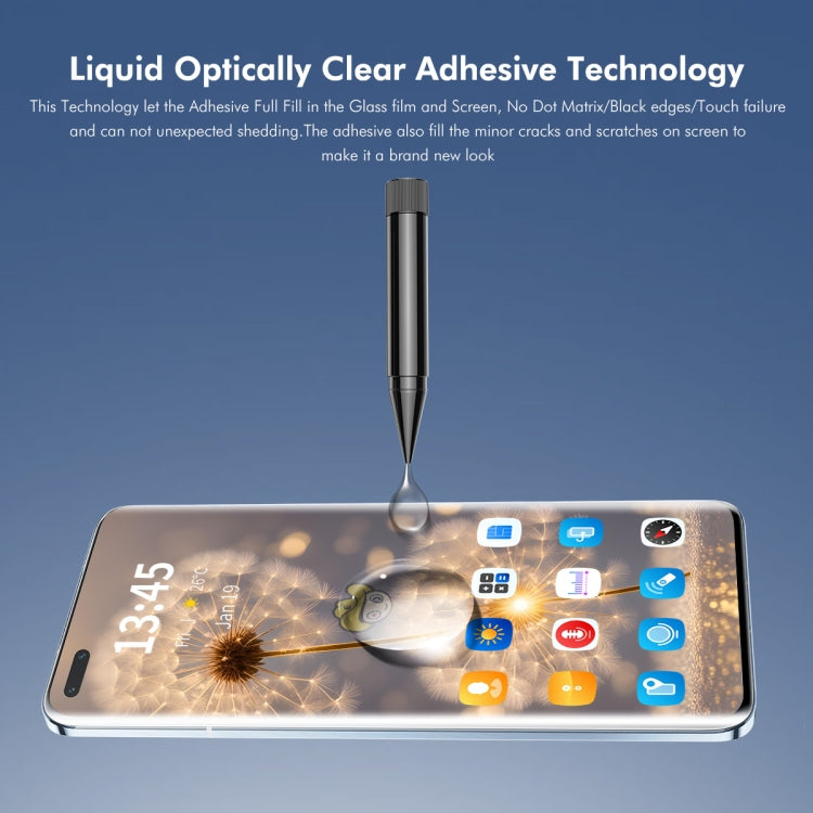 For Honor Magic5 Pro ENKAY Hat-Prince UV Full Glue Tempered Glass Film