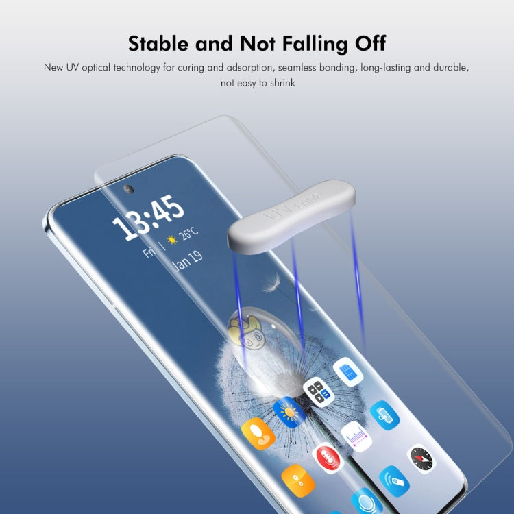 For Realme GT5 Pro ENKAY Hat-Prince UV Full Glue Tempered Glass Film