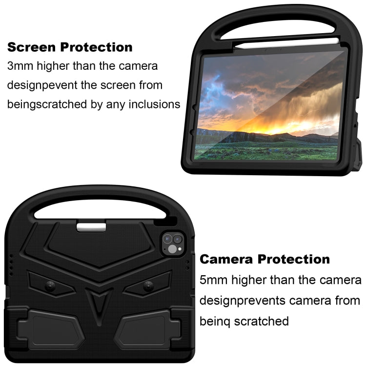 For iPad Pro 11 2025 / 2024 Sparrow Style Shockproof Kickstand EVA Tablet Case