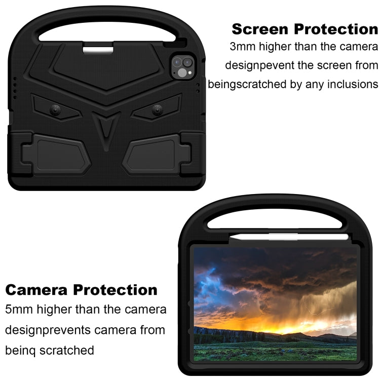 For iPad Pro 11 2025 / 2024 Sparrow Style Shockproof Kickstand EVA Tablet Case