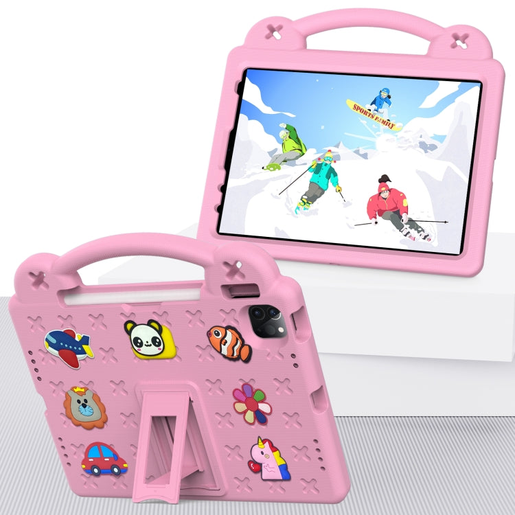 For iPad Air 11 2026 / 2025 / 2024 Handle Kickstand Children EVA Shockproof Tablet Case