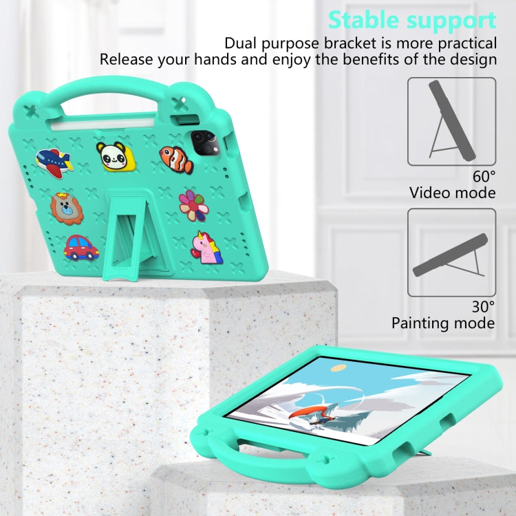 For iPad Air 11 2026 / 2025 / 2024 Handle Kickstand Children EVA Shockproof Tablet Case