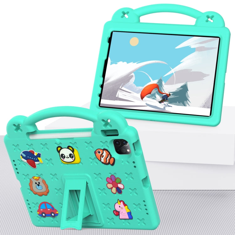 For iPad Air 11 2026 / 2025 / 2024 Handle Kickstand Children EVA Shockproof Tablet Case