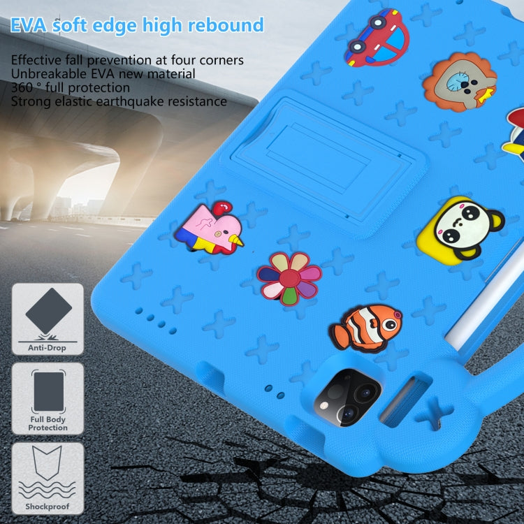 For iPad Air 11 2026 / 2025 / 2024 Handle Kickstand Children EVA Shockproof Tablet Case