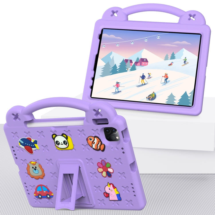 For iPad Air 11 2026 / 2025 / 2024 Handle Kickstand Children EVA Shockproof Tablet Case