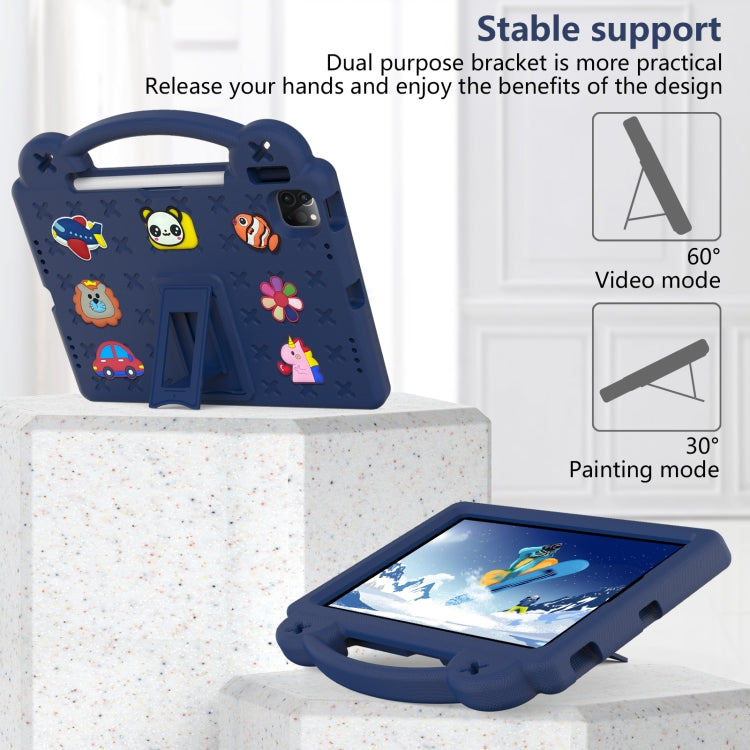 For iPad Air 11 2026 / 2025 / 2024 Handle Kickstand Children EVA Shockproof Tablet Case