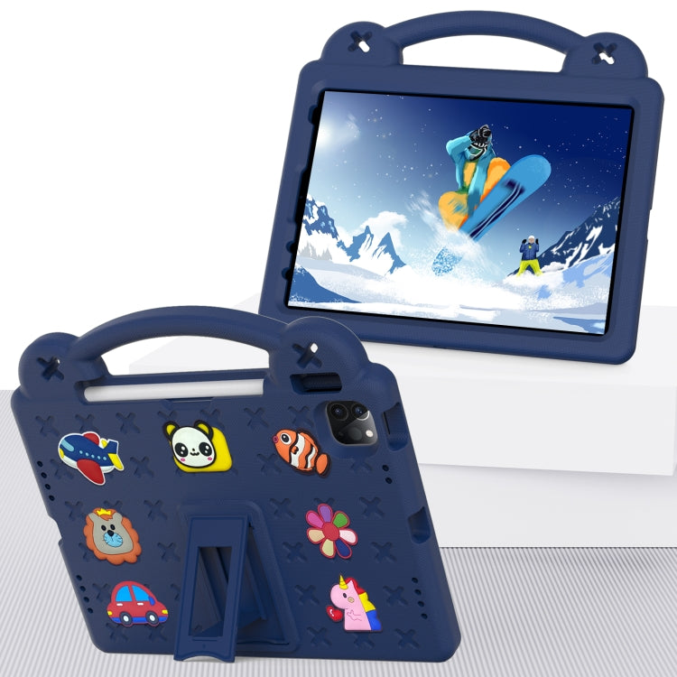 For iPad Air 11 2026 / 2025 / 2024 Handle Kickstand Children EVA Shockproof Tablet Case