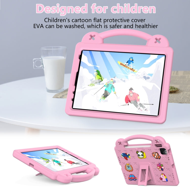 For  iPad Pro 11 2025 / 2024 Handle Kickstand Children EVA Shockproof Tablet Case