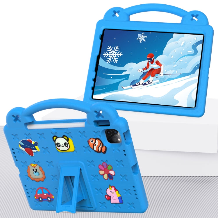 For  iPad Pro 11 2025 / 2024 Handle Kickstand Children EVA Shockproof Tablet Case