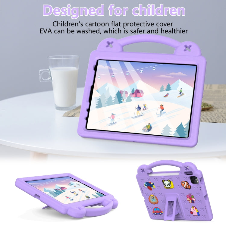 For  iPad Pro 11 2025 / 2024 Handle Kickstand Children EVA Shockproof Tablet Case