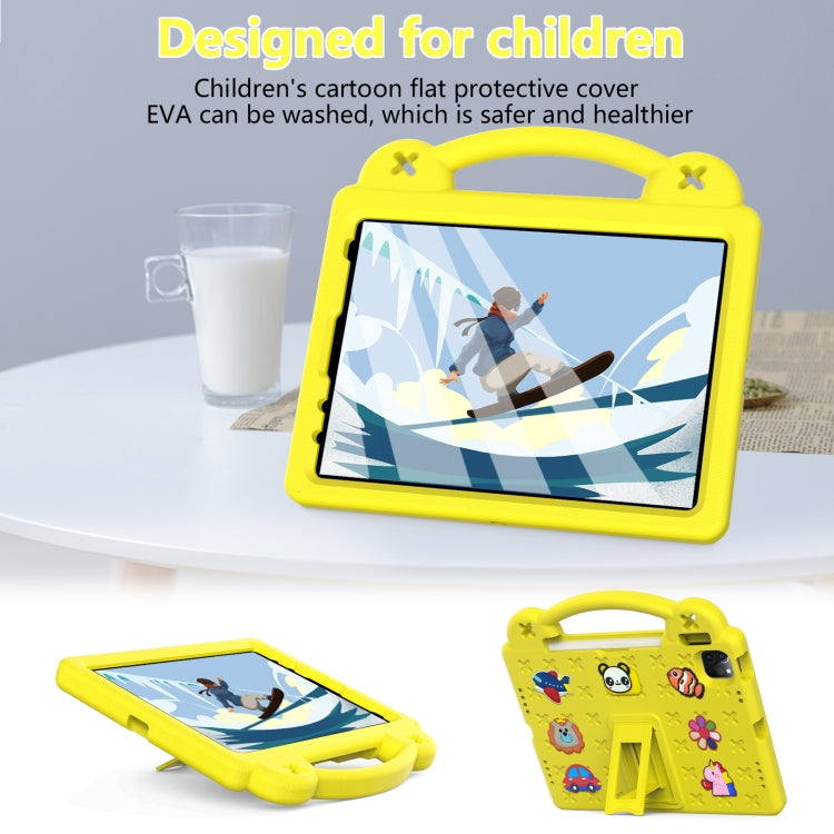 For  iPad Pro 11 2025 / 2024 Handle Kickstand Children EVA Shockproof Tablet Case