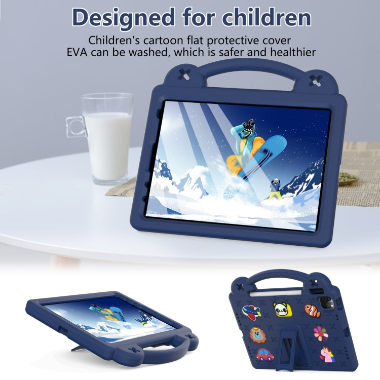For  iPad Pro 11 2025 / 2024 Handle Kickstand Children EVA Shockproof Tablet Case
