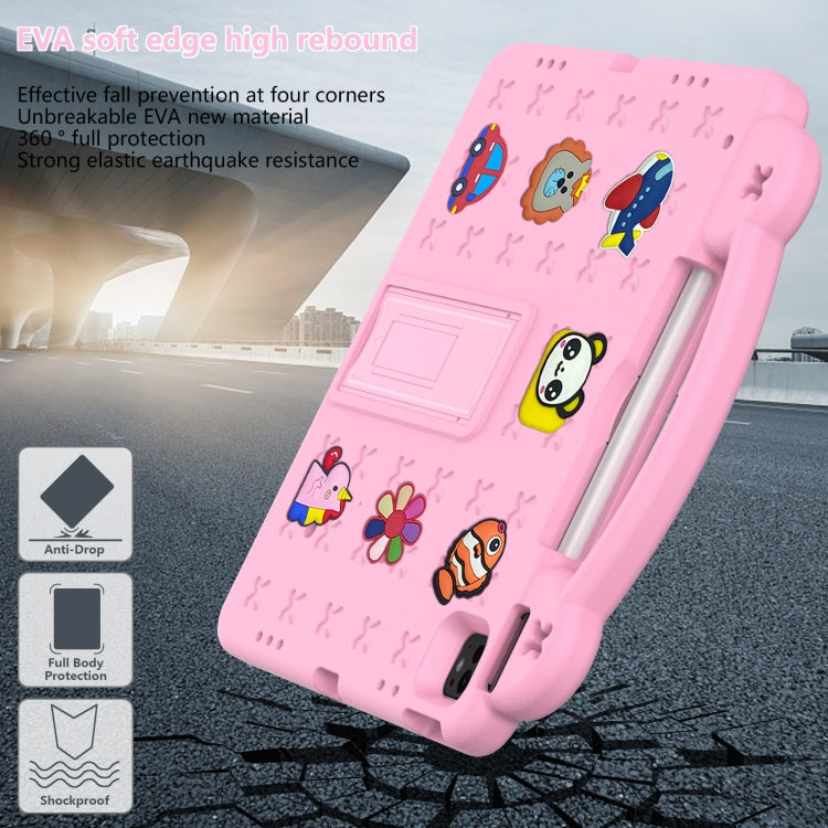For iPad Air 13 2026 / 2025 / 2024 Handle Kickstand Children EVA Shockproof Tablet Case