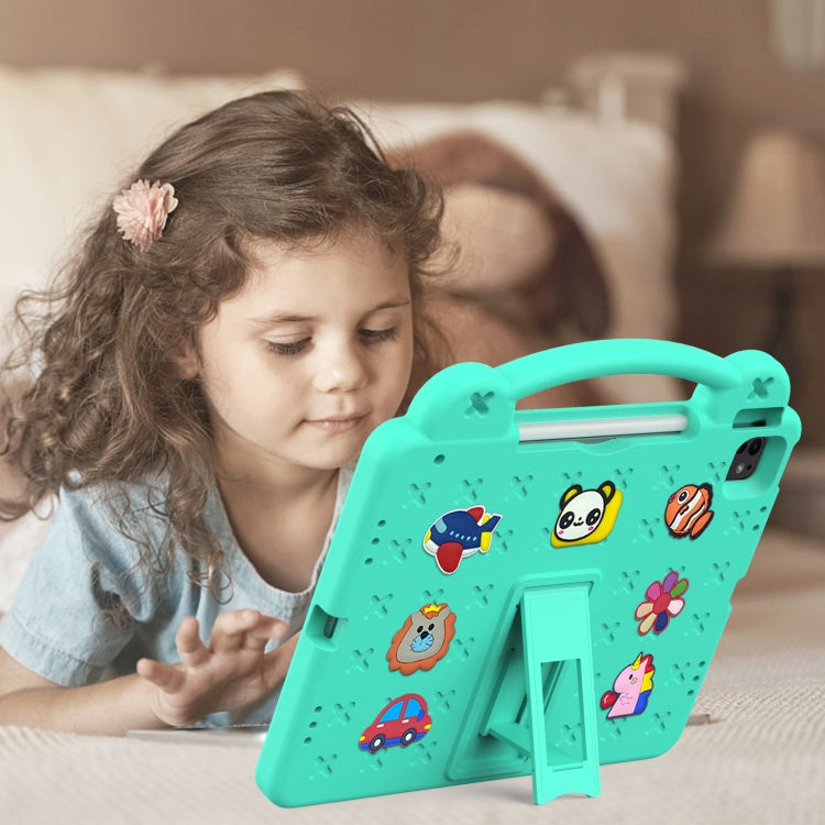 For iPad Air 13 2026 / 2025 / 2024 Handle Kickstand Children EVA Shockproof Tablet Case