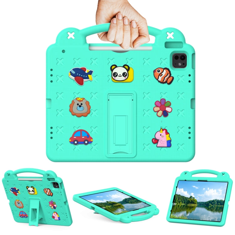 For iPad Air 13 2026 / 2025 / 2024 Handle Kickstand Children EVA Shockproof Tablet Case