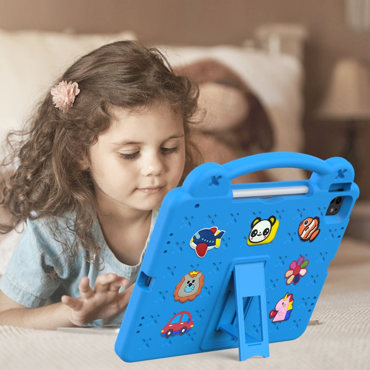 For iPad Air 13 2026 / 2025 / 2024 Handle Kickstand Children EVA Shockproof Tablet Case