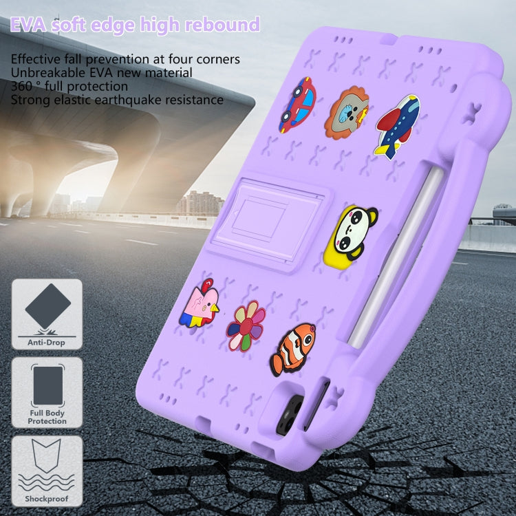 For iPad Air 13 2026 / 2025 / 2024 Handle Kickstand Children EVA Shockproof Tablet Case