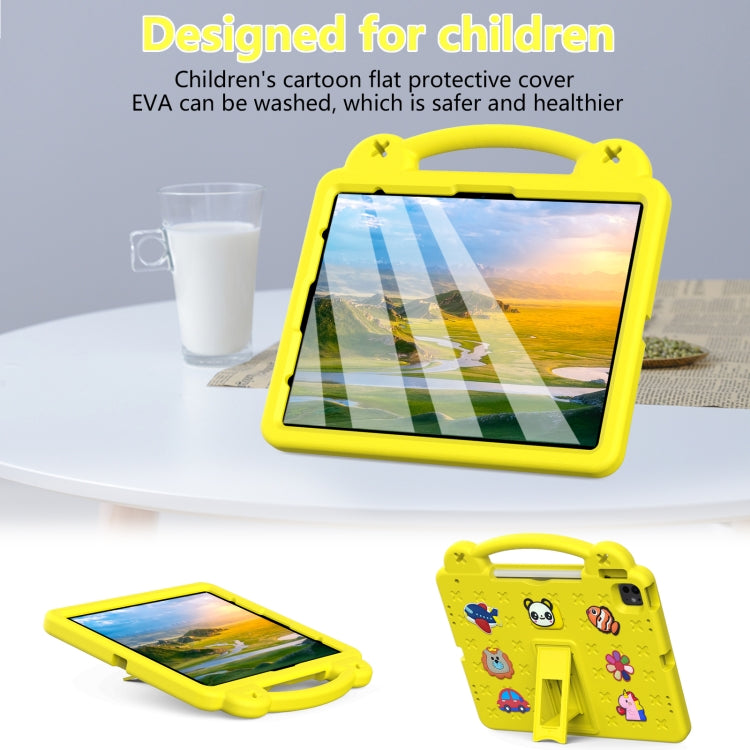 For iPad Air 13 2026 / 2025 / 2024 Handle Kickstand Children EVA Shockproof Tablet Case